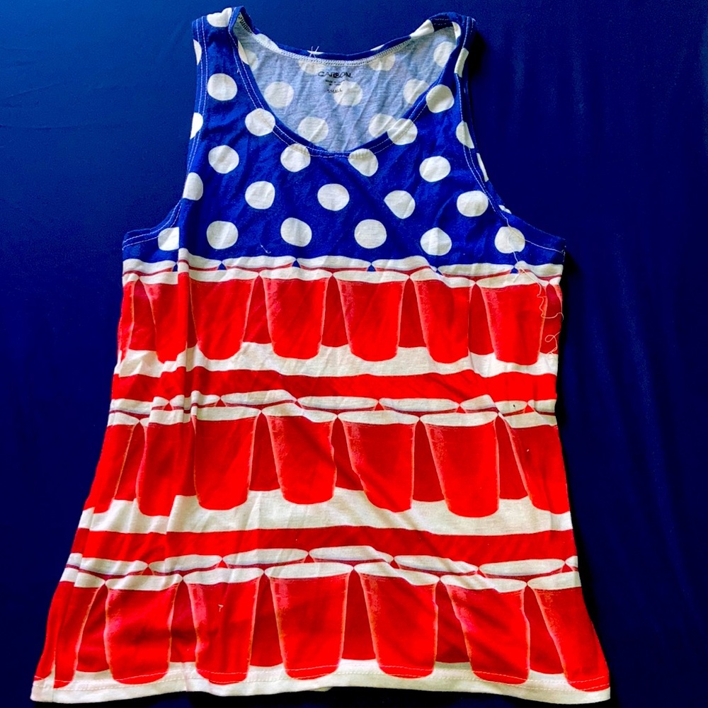 Beer pong tank top